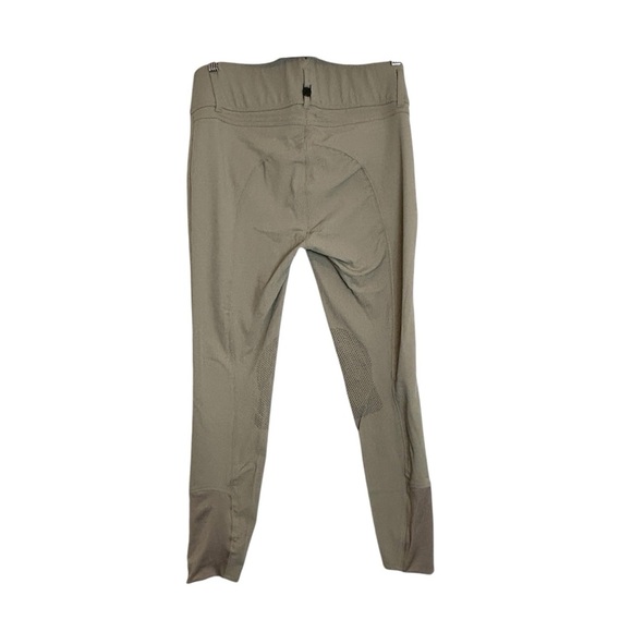 B Vertigo Pants Meghan Women’s Silicone Knee Patch Breeches In Taupe Size 28 - Picture 8 of 8